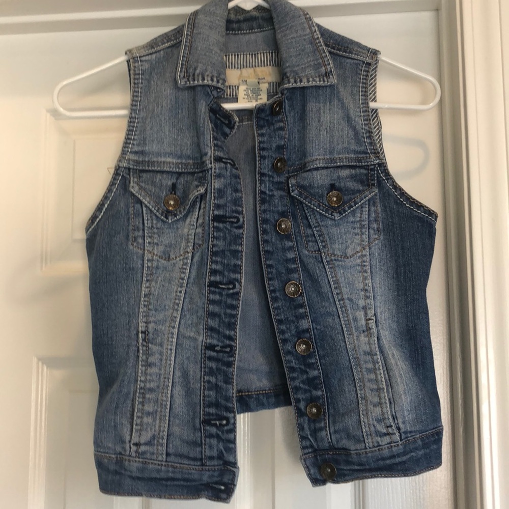 Jean Jacket Vest